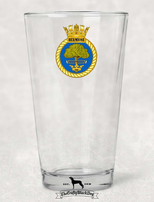 HMS Hermione - Pint Glass