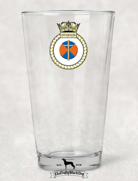 HMS Inverness - Pint Glass