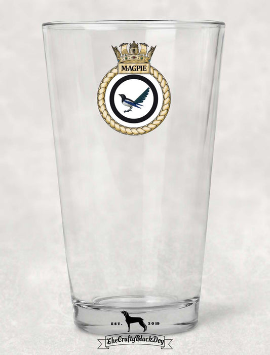 HMS Magpie - Pint Glass