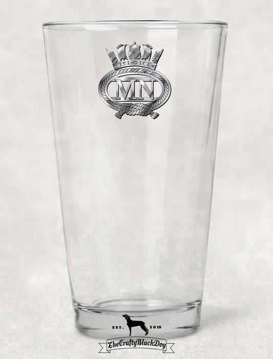 Merchant Navy - Pint Glass