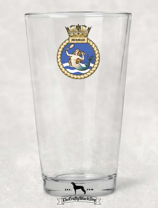 HMS Mermaid - Pint Glass