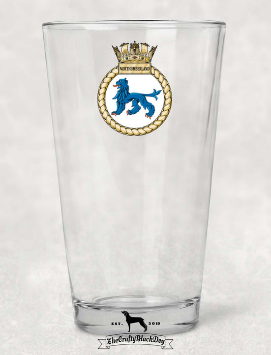 HMS Northumberland - Pint Glass