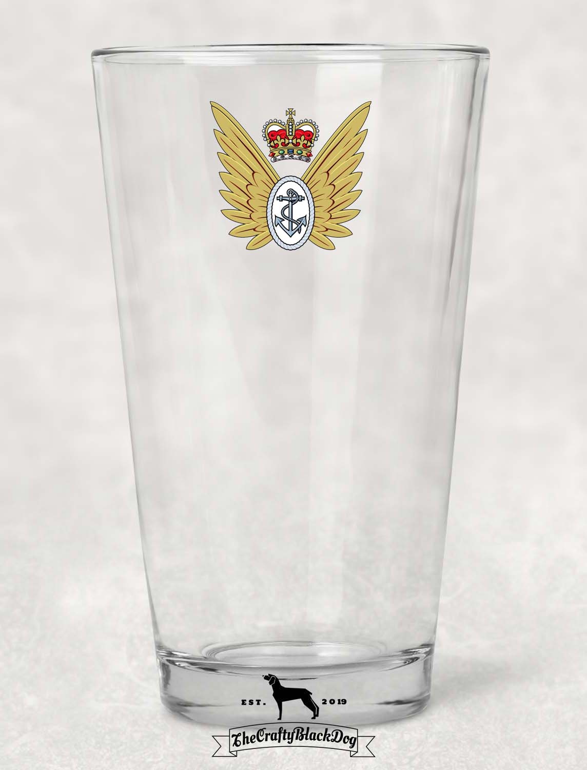 Fleet Air Arm Observer Wings - Pint Glass