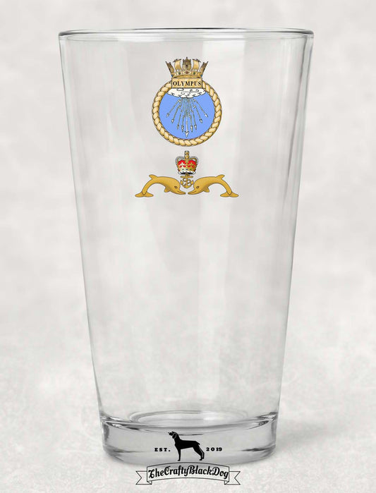 HMS Olympus - Pint Glass