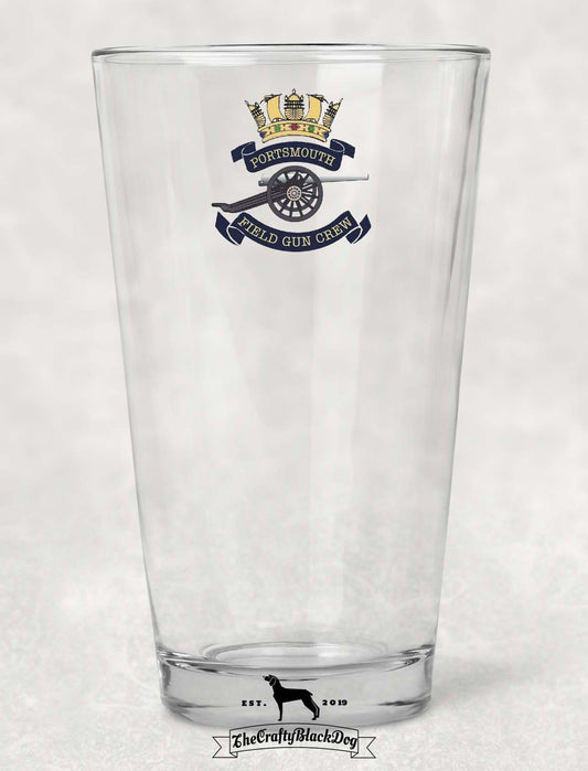 Portsmouth Field Gun Crew - Pint Glass