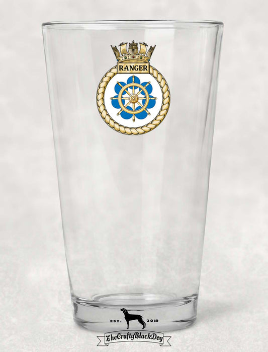 HMS Ranger - Pint Glass