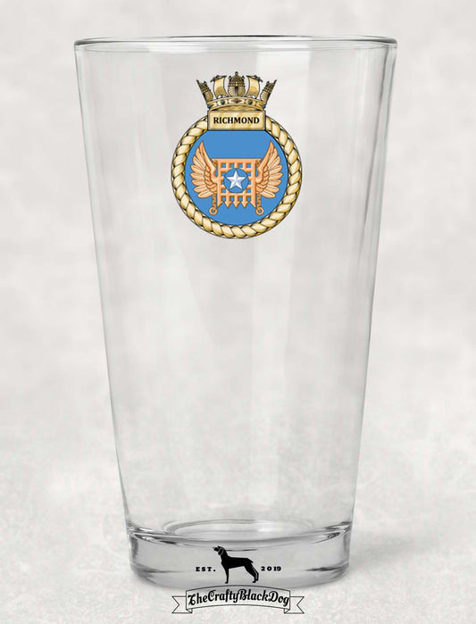 HMS Richmond - Pint Glass