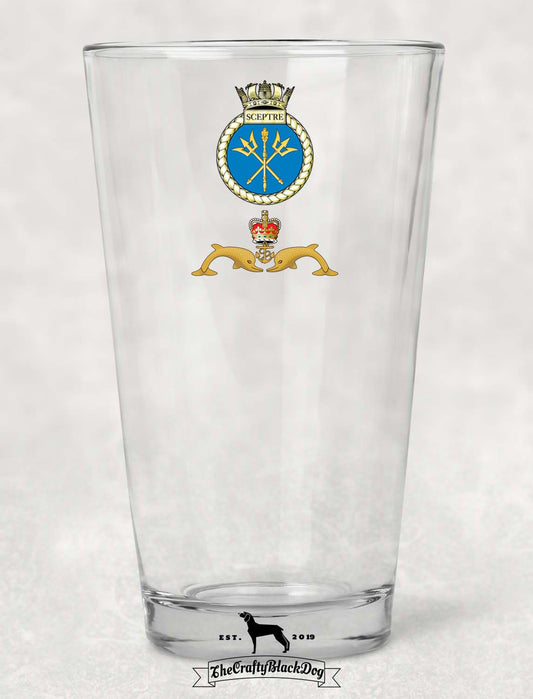 HMS Sceptre - Pint Glass