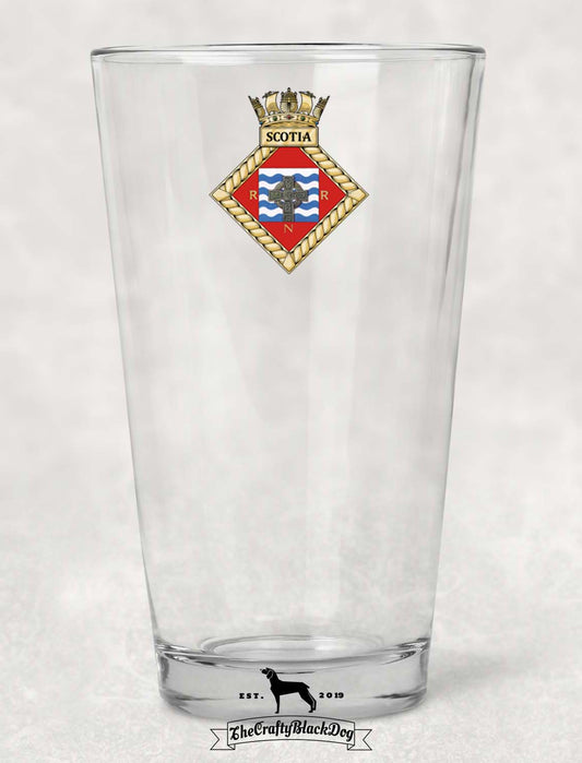 HMS Scotia - Pint Glass