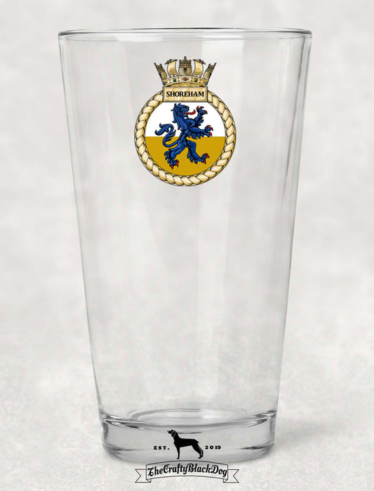 HMS Shoreham - Pint Glass