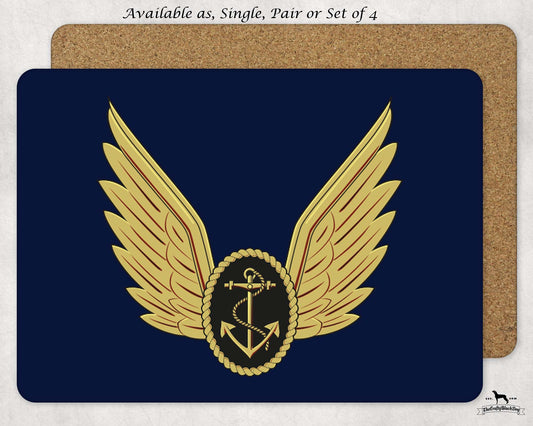 Royal Navy Aircrewman Wings - Placemat(s)