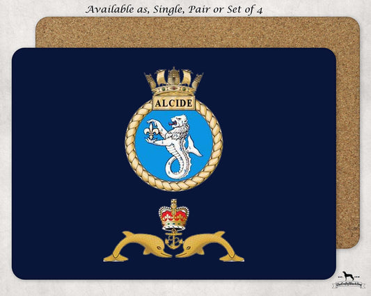 HMS Alcide - Placemat(s)