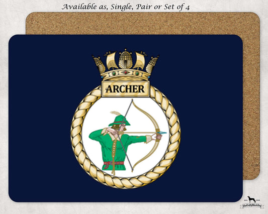 HMS Archer - Placemat(s)