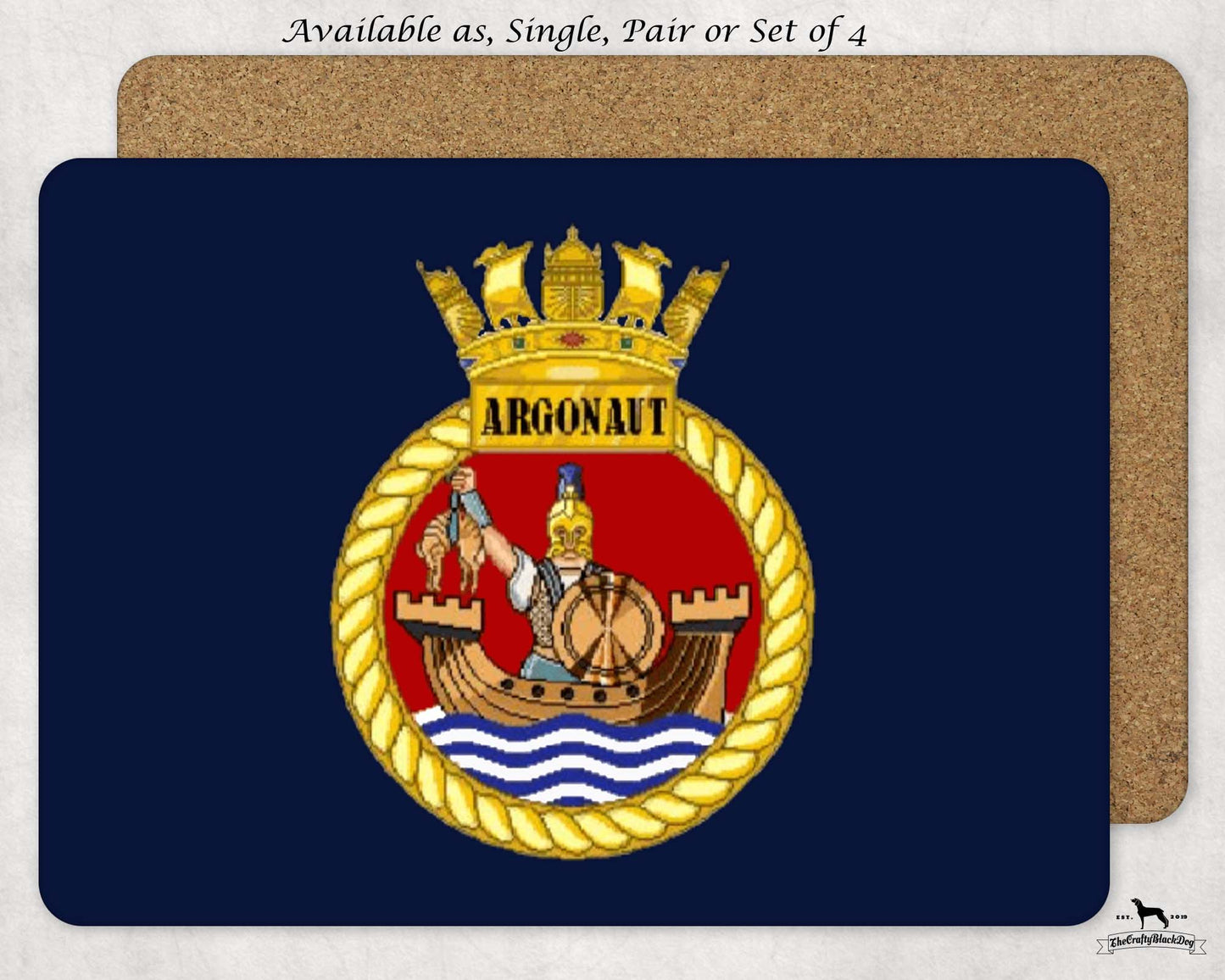 HMS Argonaut - Placemat(s)