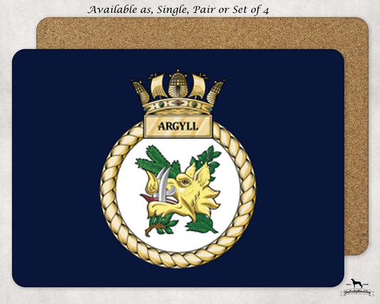 HMS Argyll - Placemat(s)