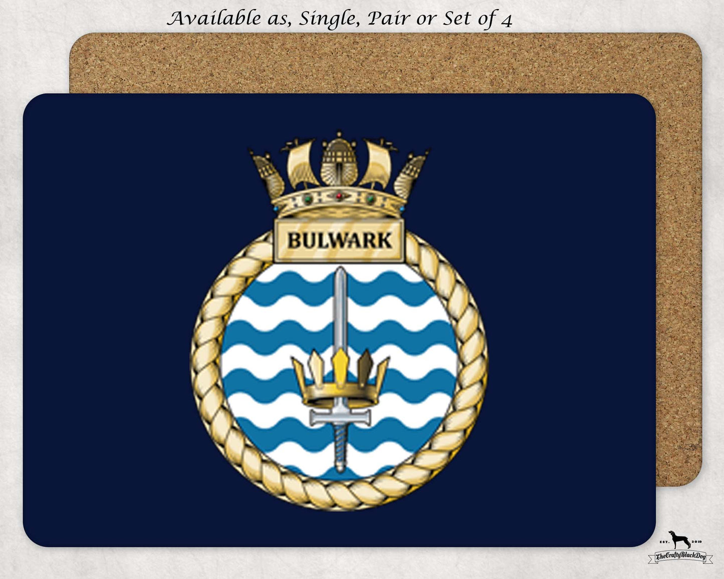 HMS Bulwark - Placemat(s)