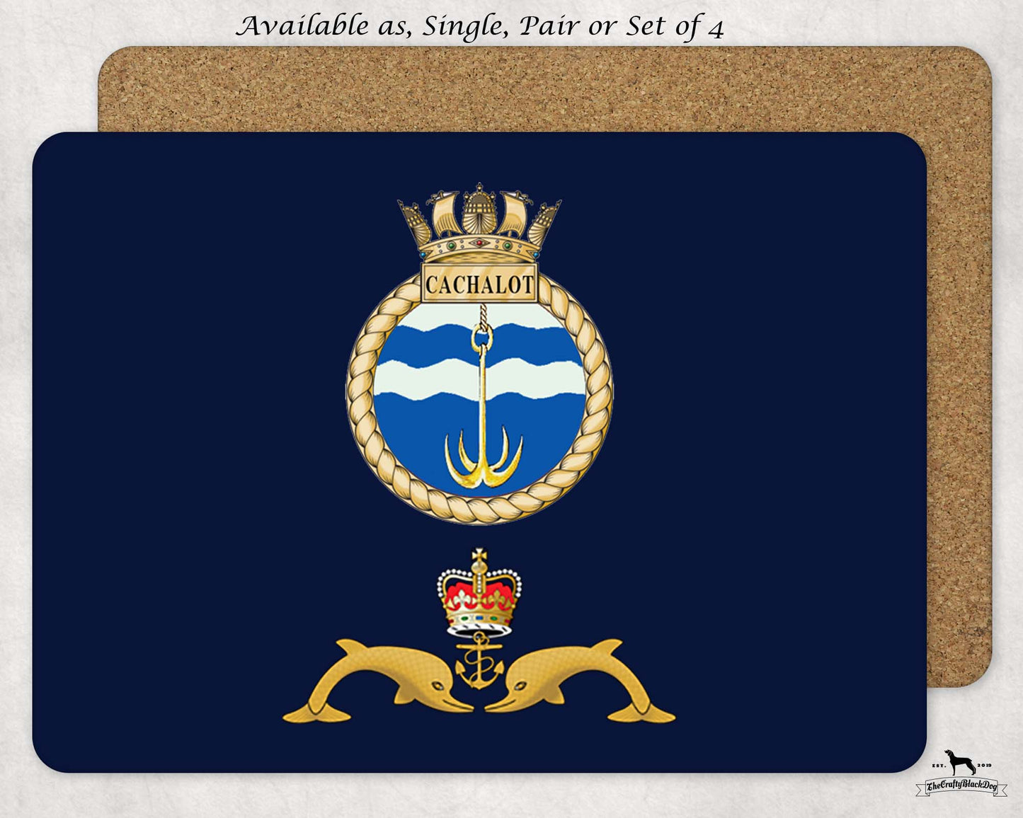 HMS Cachalot - Placemat(s)