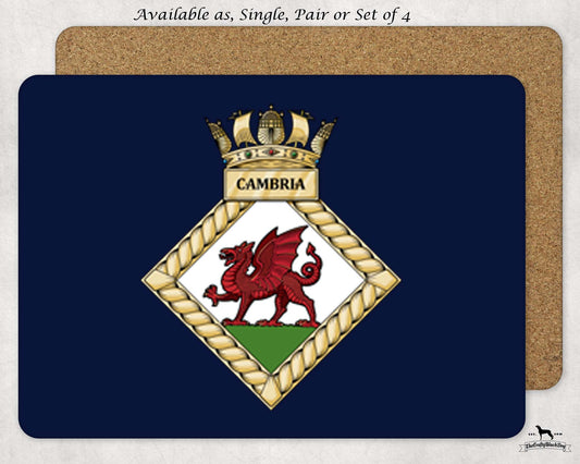 HMS Cambria - Placemat(s)