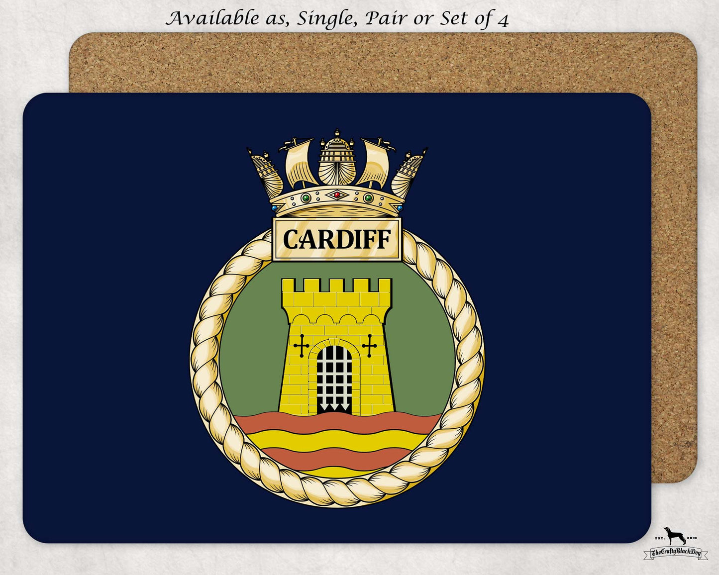 HMS Cardiff - Placemat(s)