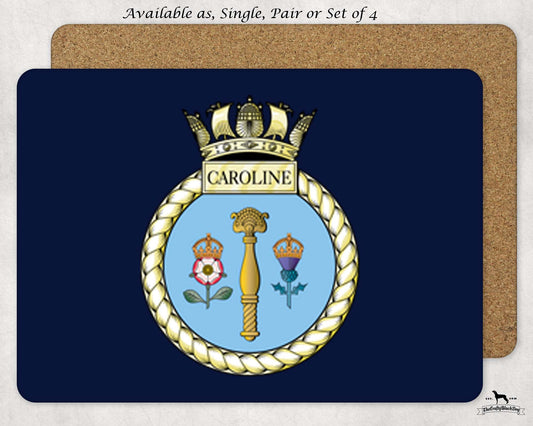 HMS Caroline - Placemat(s)