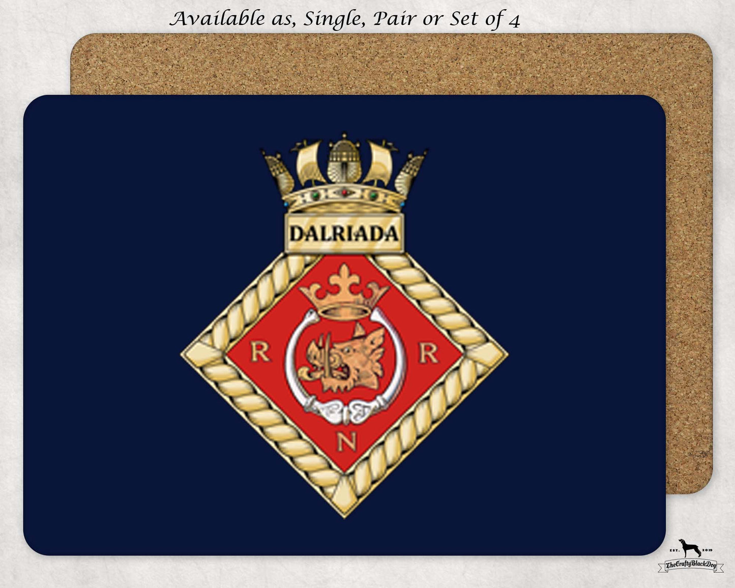 HMS Dalriada - Placemat(s)