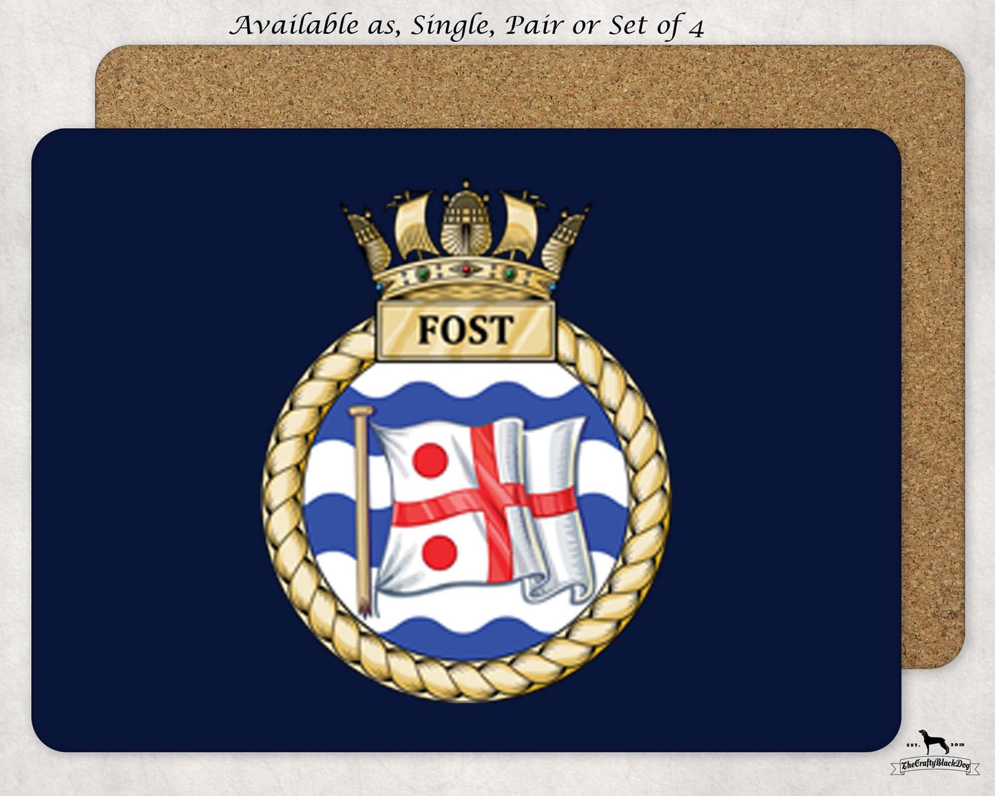 Flag Officer Sea Training FOST - Placemat(s)