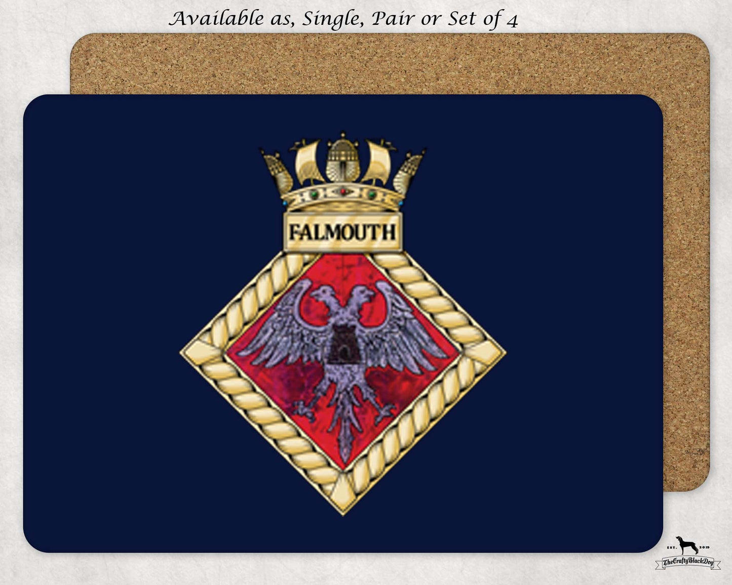 HMS Falmouth - Placemat(s)