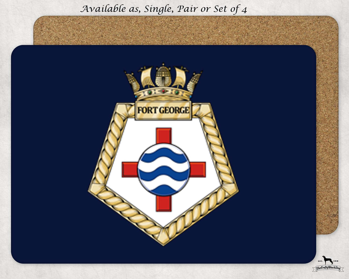 RFA Fort George - Placemat(s)