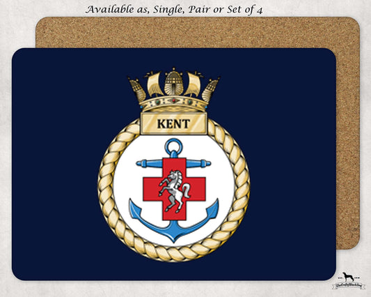 HMS Kent - Placemat(s)