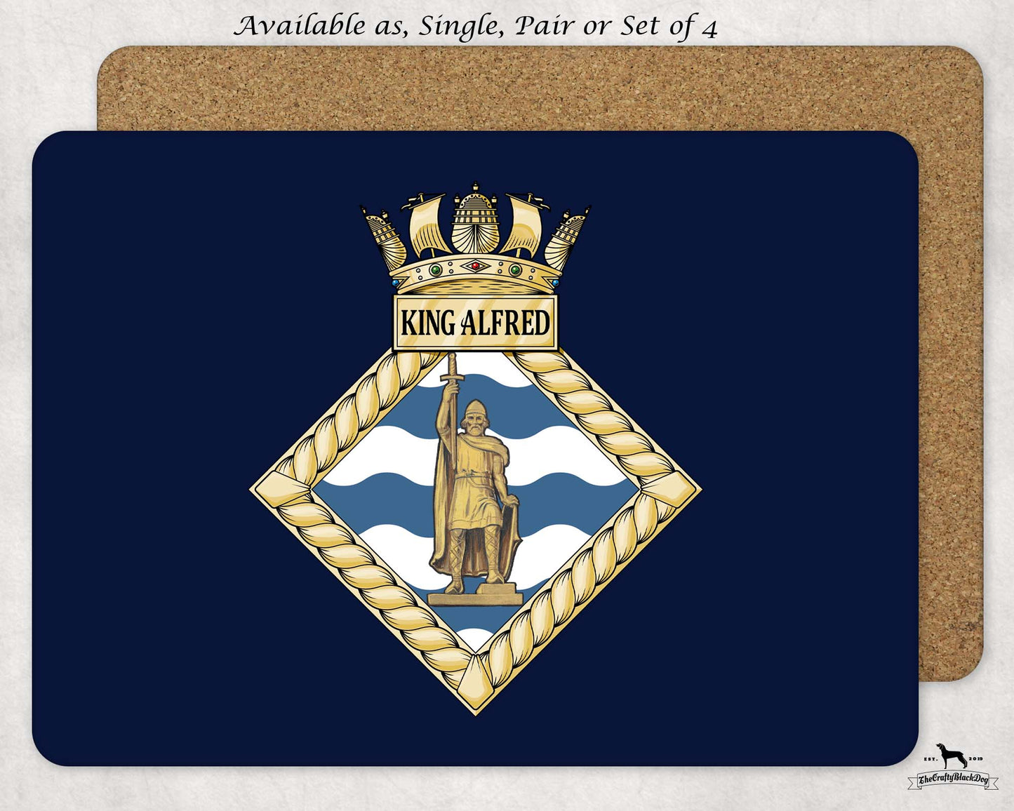 HMS King Alfred - Placemat(s)
