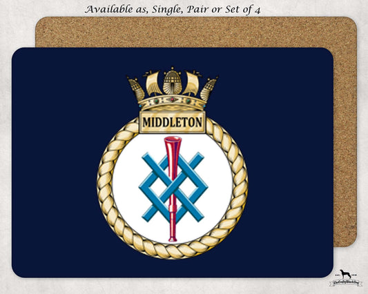 HMS MIddleton - Placemat(s)