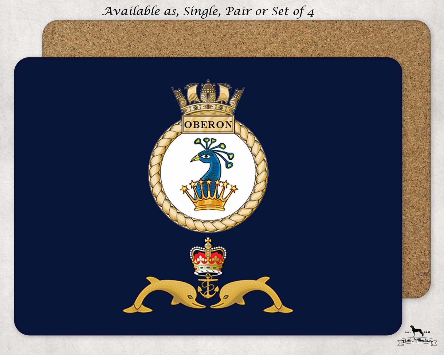 HMS Oberon - Placemat(s)