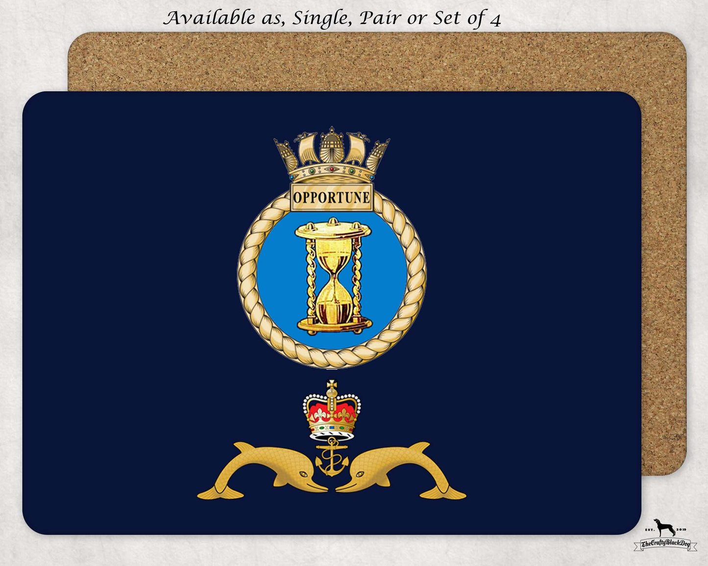 HMS Opportune - Placemat(s)