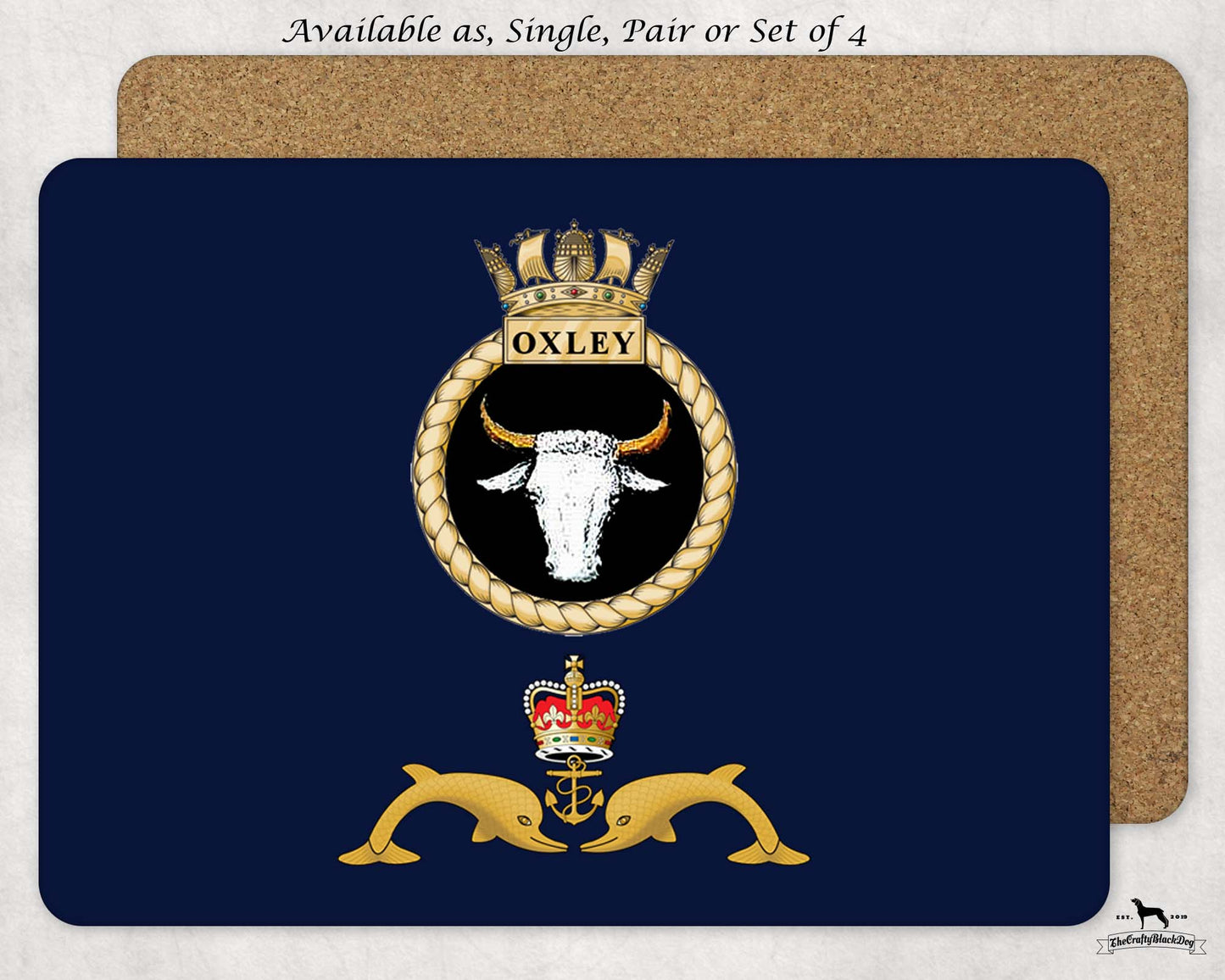 HMS Oxley - Placemat(s)