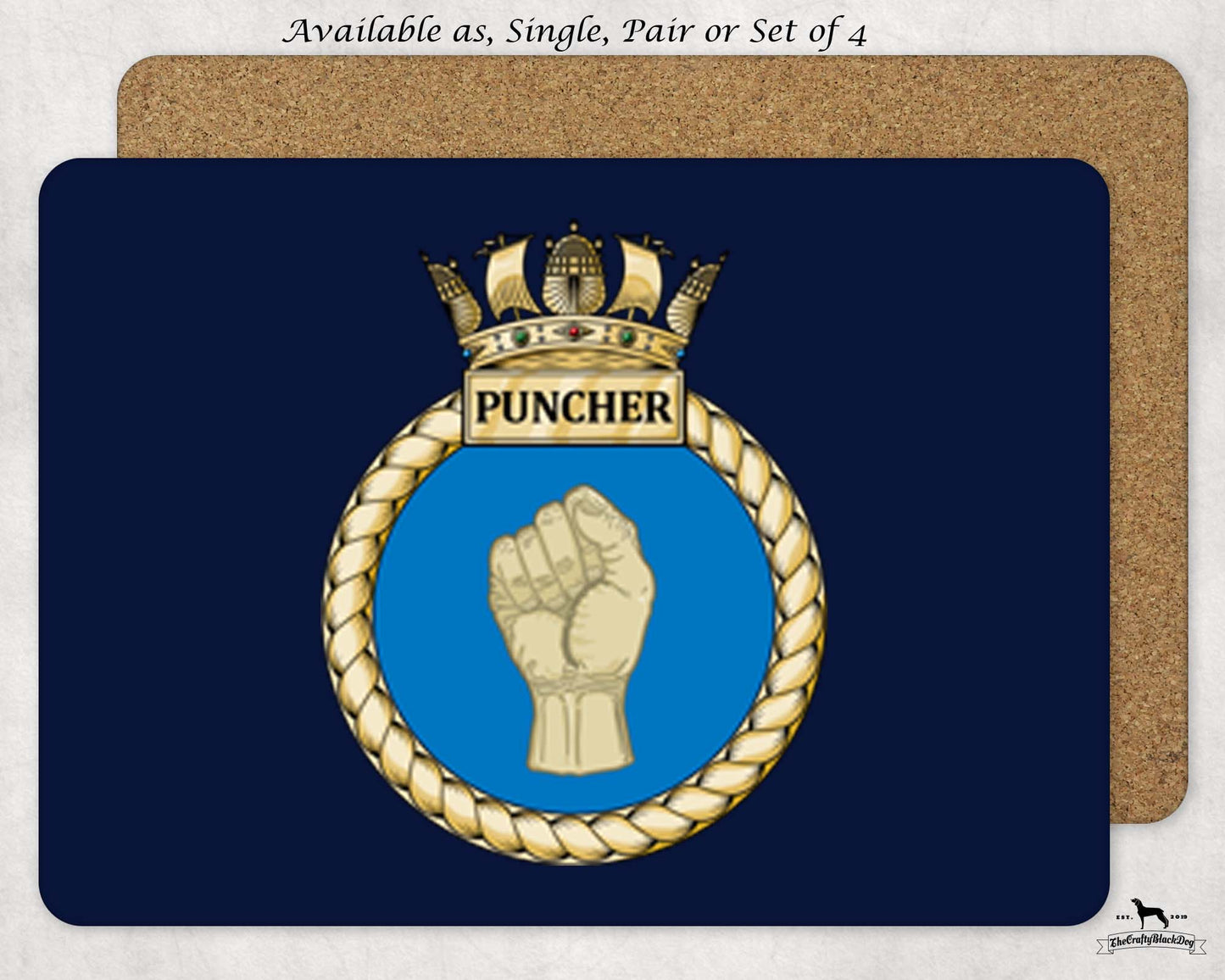 HMS Puncher - Placemat(s)