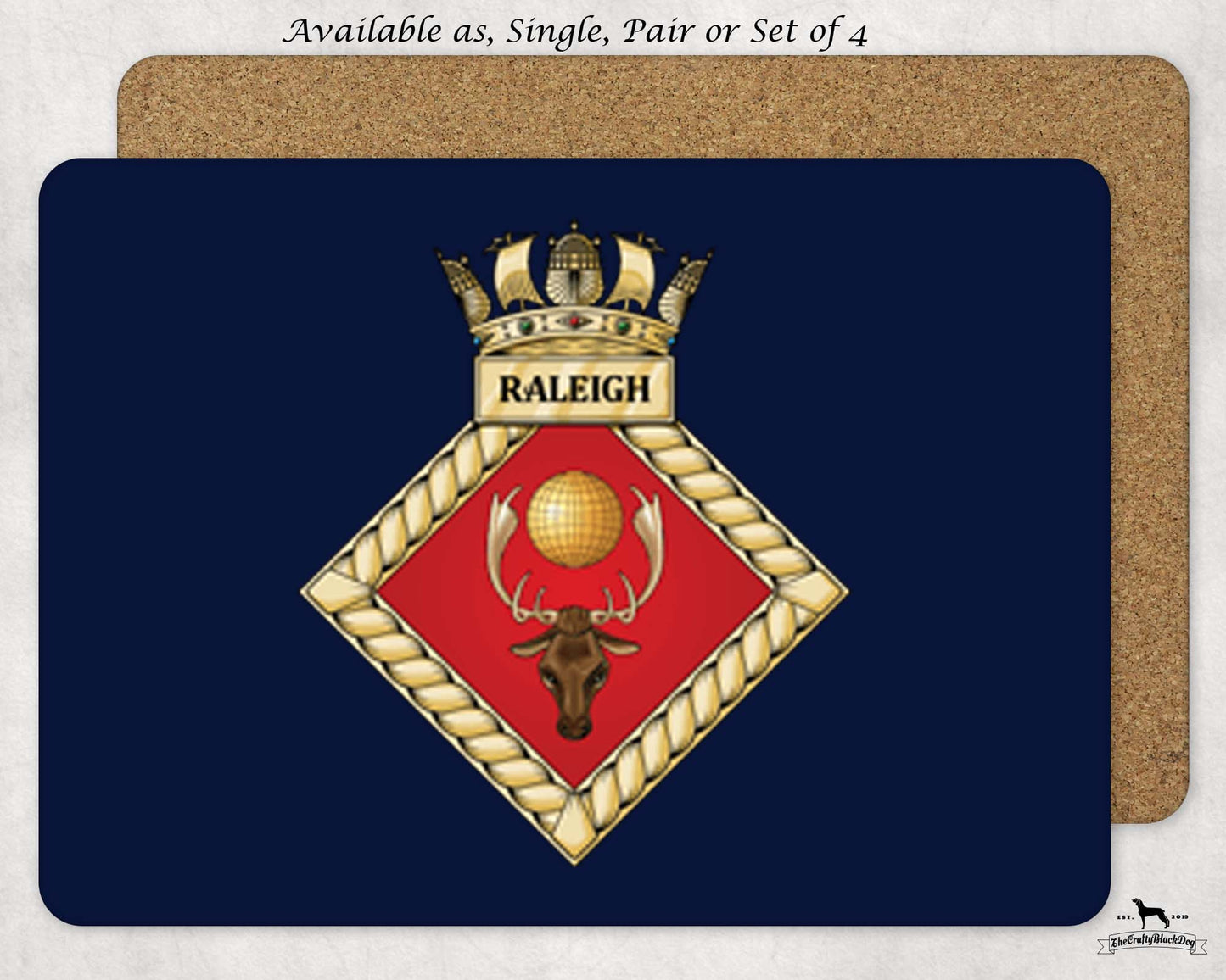HMS Raleigh - Placemat(s)