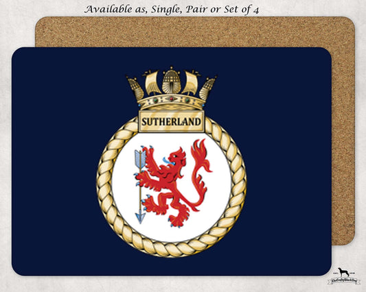 HMS Sutherland - Placemat(s)
