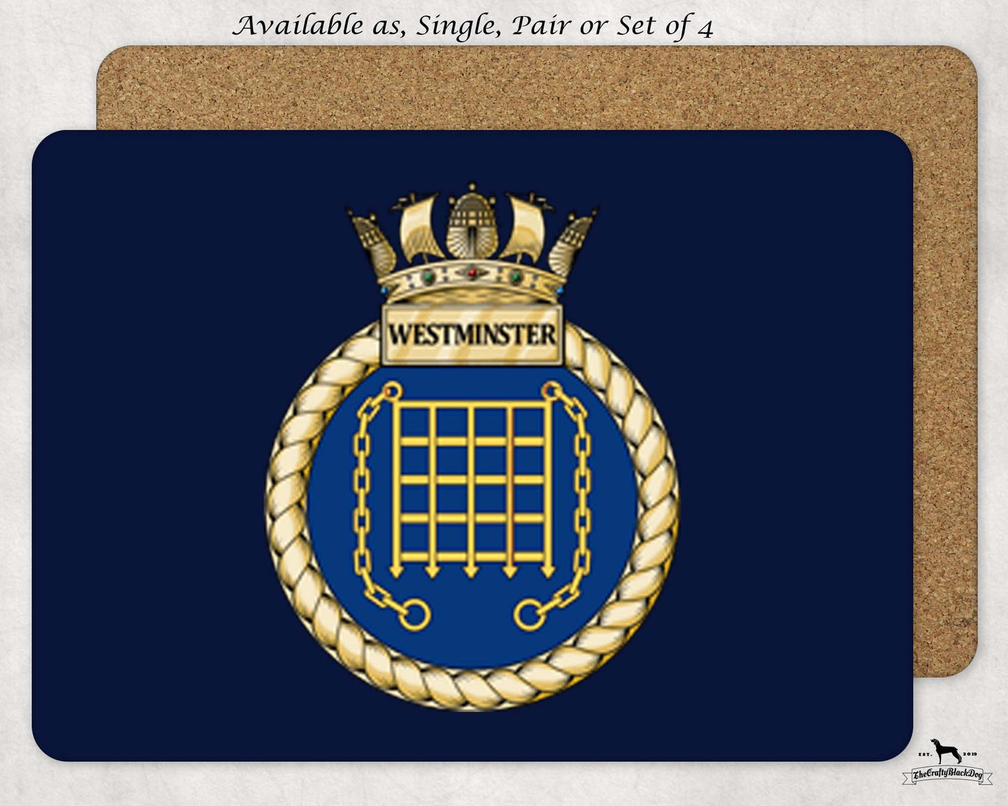 HMS Westminster - Placemat(s)