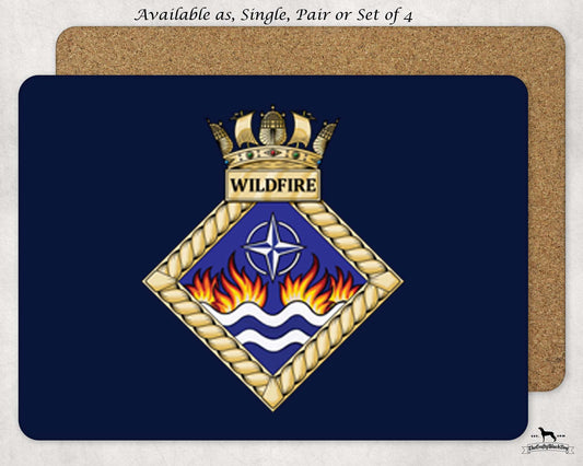 HMS Wildfire - Placemat(s)