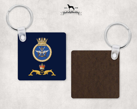 HMS Alliance - Square Key Ring