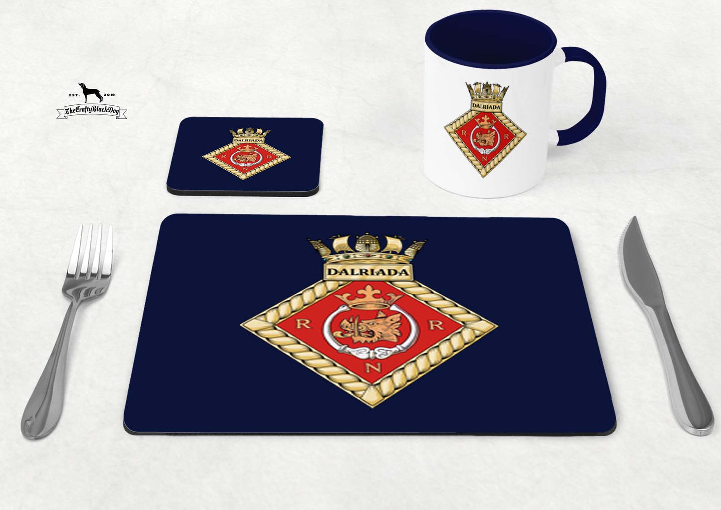 HMS Dalriada - Table Set