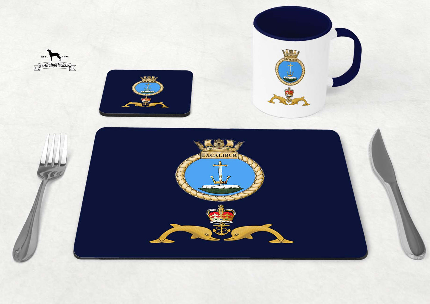 HMS Excalibur - Table Set