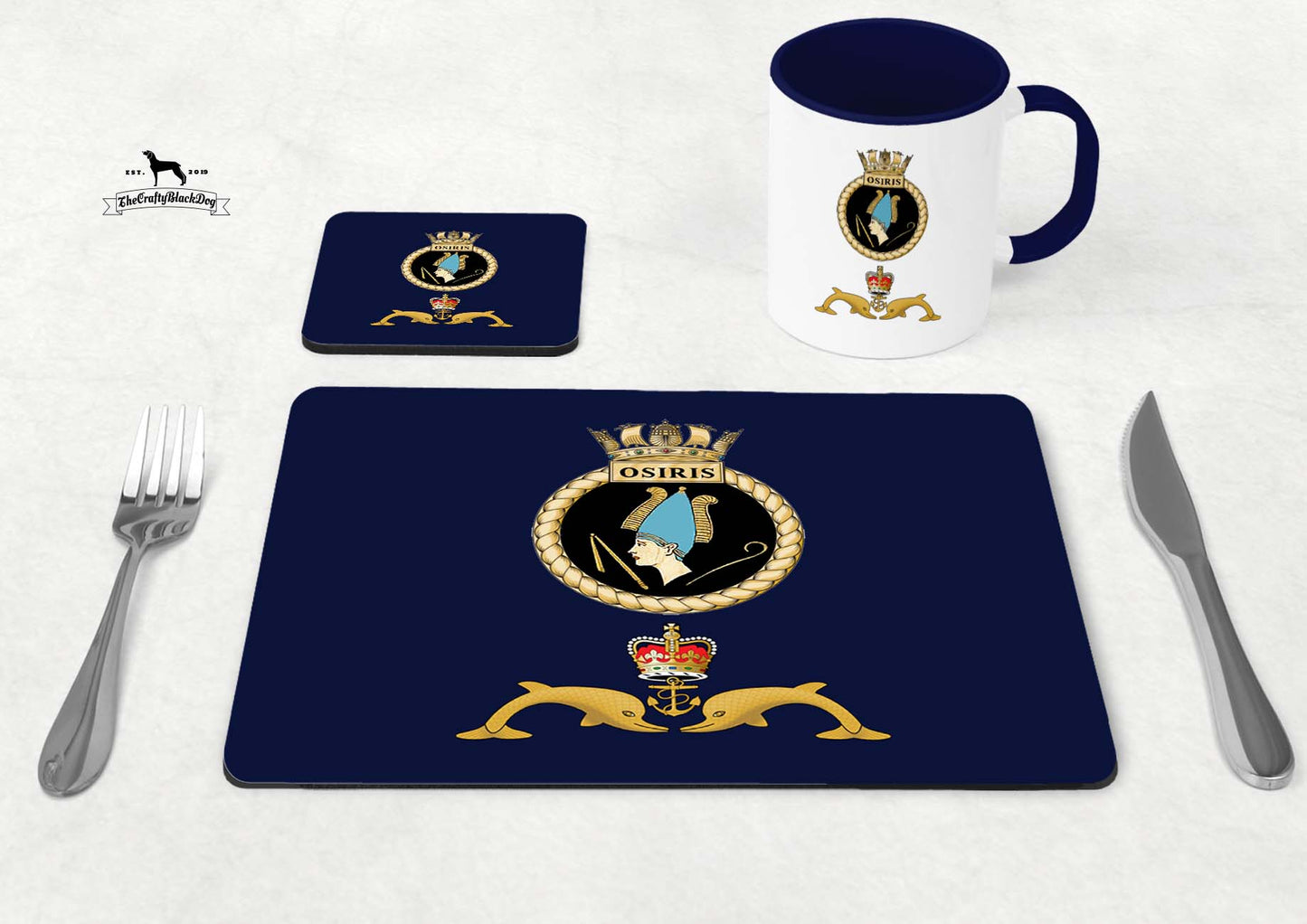 HMS Osiris - Table Set