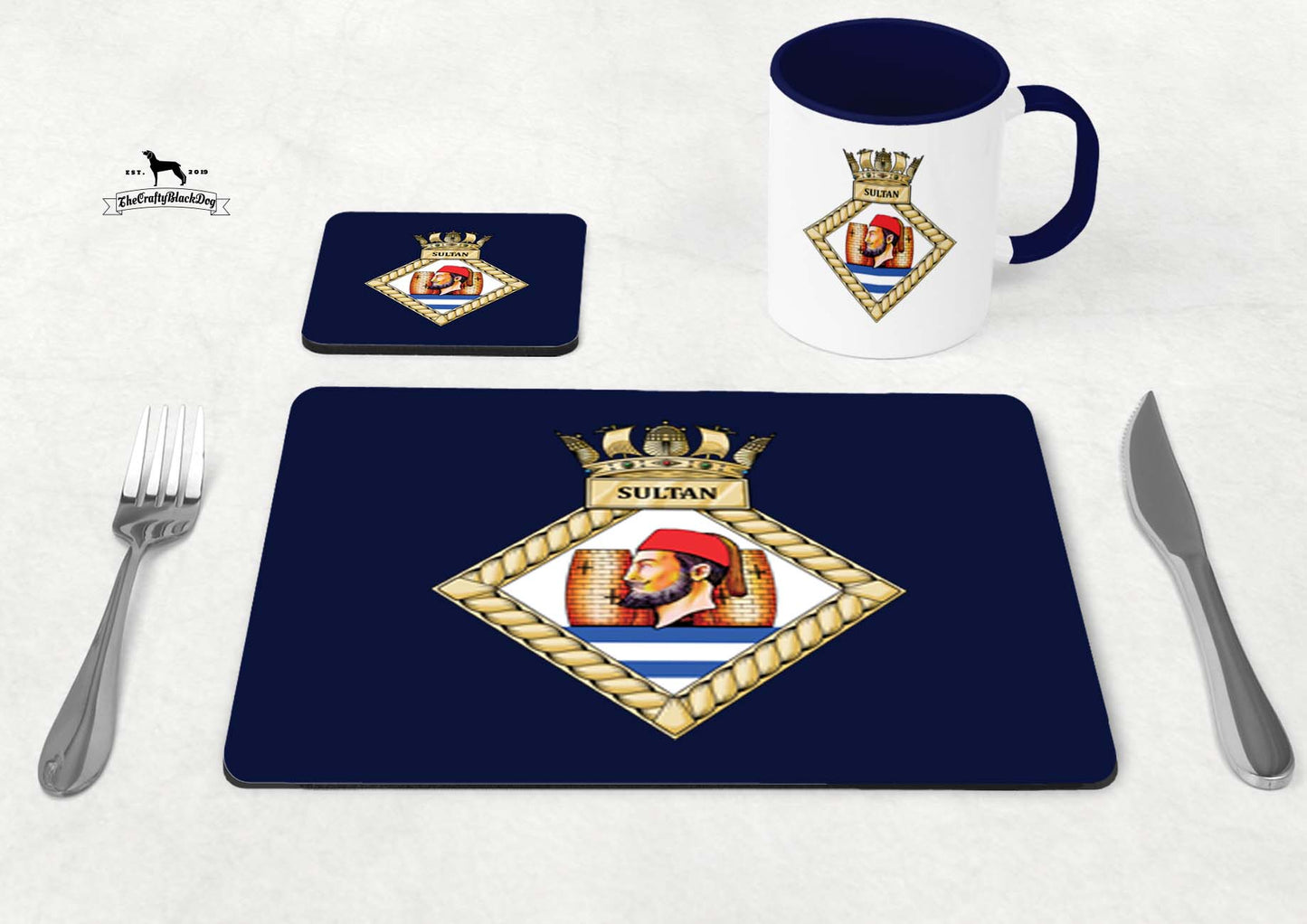 HMS Sultan - Table Set