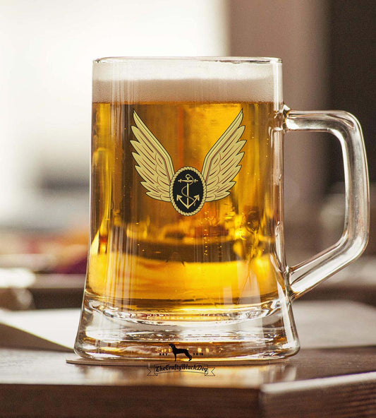 Royal Navy Aircrewman Wings - Tankard