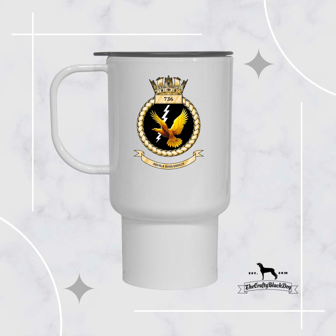 736 Naval Air Squadron - Travel Mug