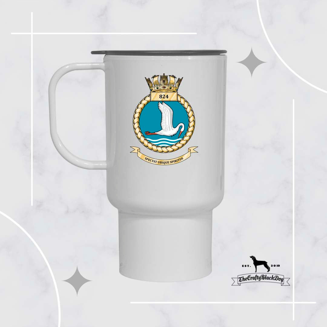 824 Naval Air Squadron - Travel Mug