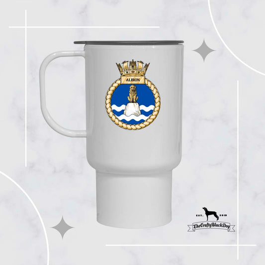 HMS Albion - Travel Mug