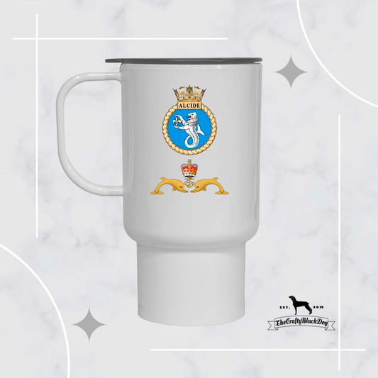 HMS Alcide - Travel Mug