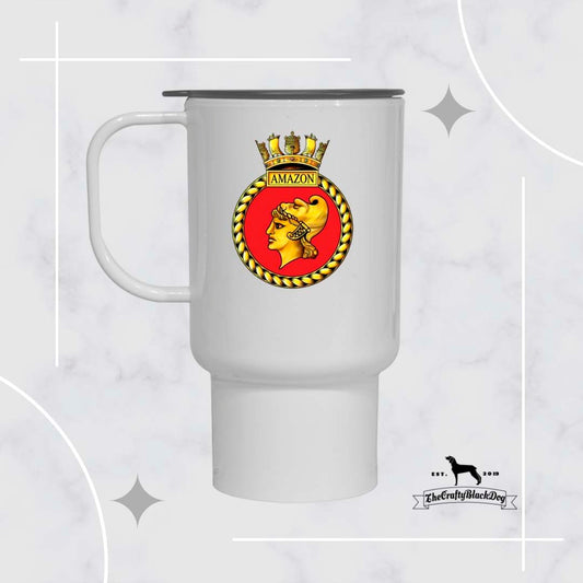 HMS Amazon - Travel Mug